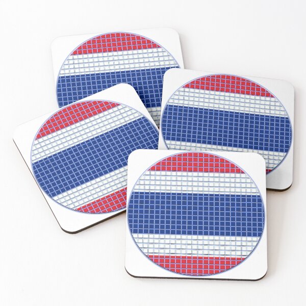 Item preview, Thailand Flag Rounded - Squares Pixel  designed and sold by MoonElite.