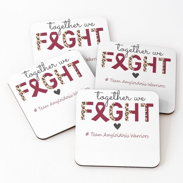 Item preview, Amyloidosis Awareness Together We Fight Team Amyloidosis Warriors designed and sold by whlrcheryl.