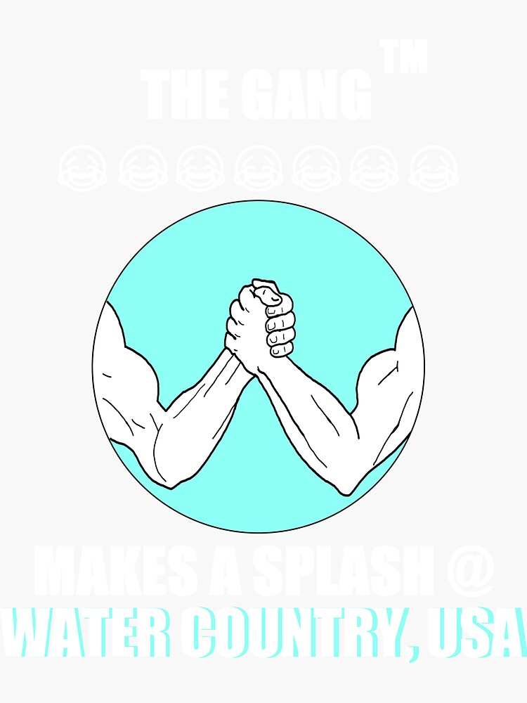 "Water Country USA" Sticker for Sale by barge Redbubble