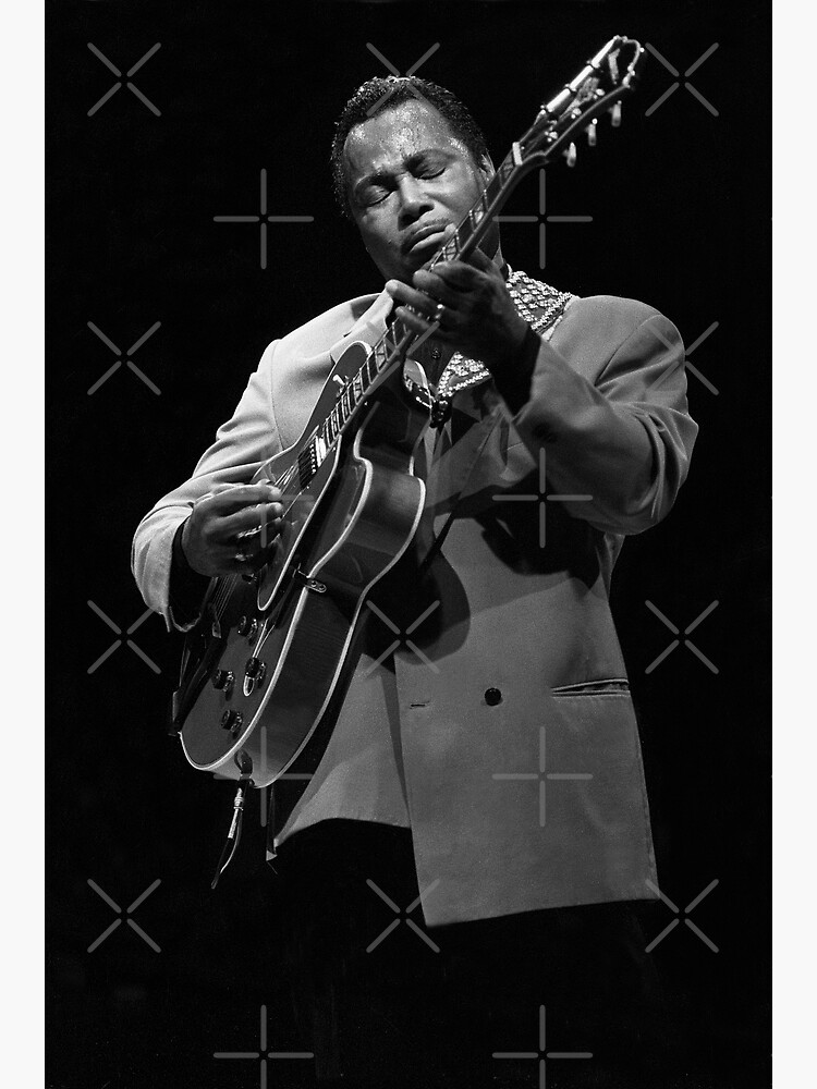 George Benson - BW Photograph