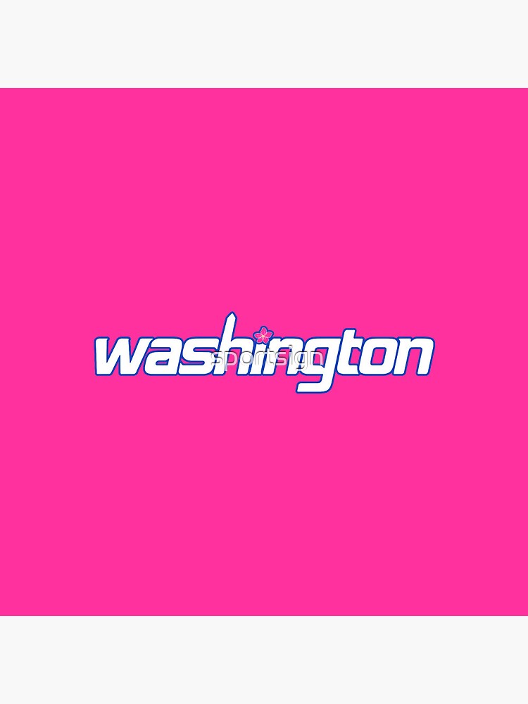 Washington DC Basketball - Cherry Blossom City by sportsign
