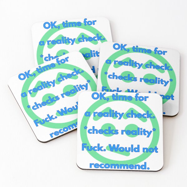 Item preview, Reality check  designed and sold by DaywalkerAddams.