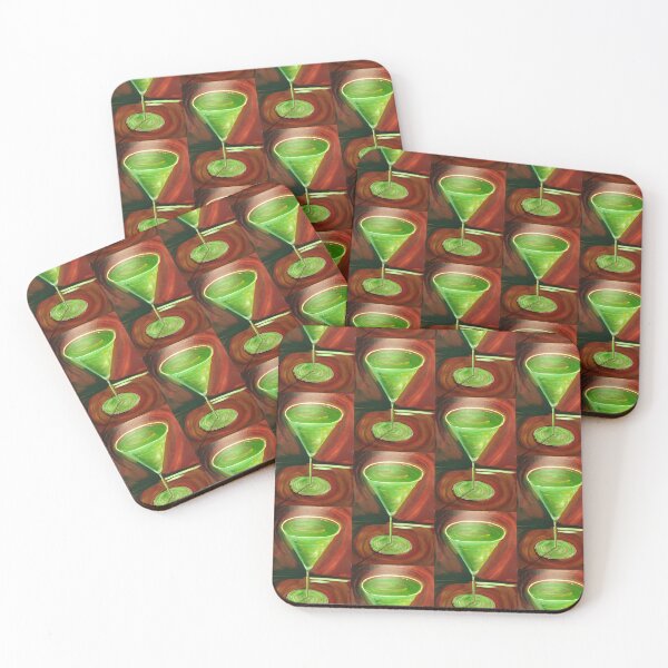Item preview, Martini Madness - Wheatgrass & Vodka designed and sold by Julia Michelle Dawson.