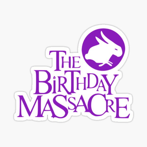 The Birthday Massacre Sticker For Sale By Rockfanstore Redbubble