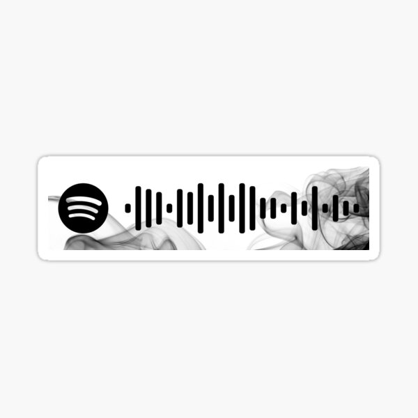 Oasis Spotify Scan Stickers For Sale Redbubble