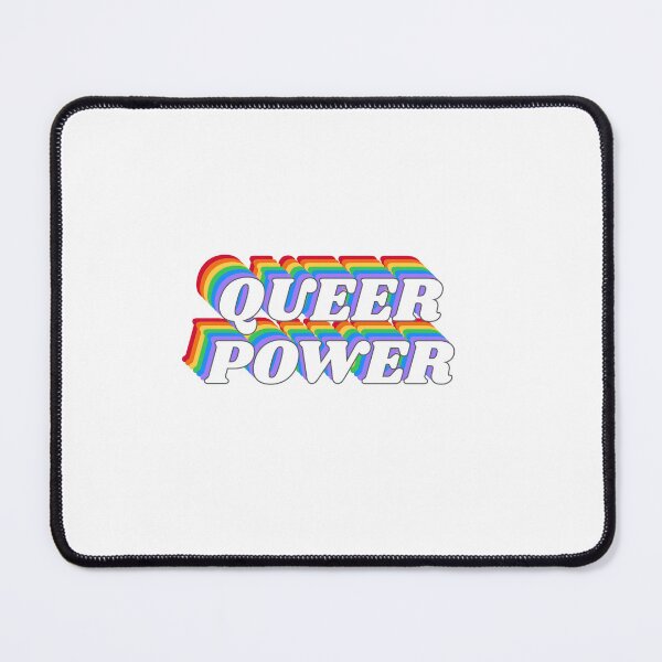 Item preview, QUEER POWER - PRIDE RAINBOW designed and sold by Inspirationmotivation.