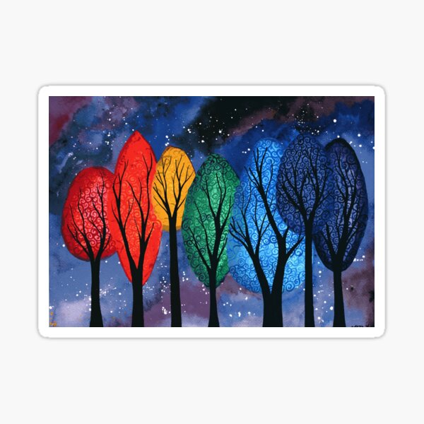 Night Colour Sticker