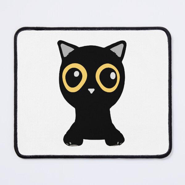 Item preview, Big Foot Jinx black cat sticker designed and sold by mbensdesign.