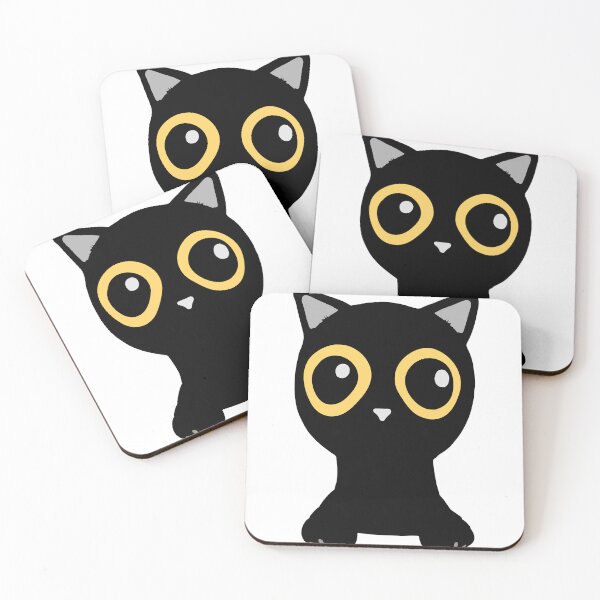 Item preview, Big Foot Jinx black cat sticker designed and sold by mbensdesign.