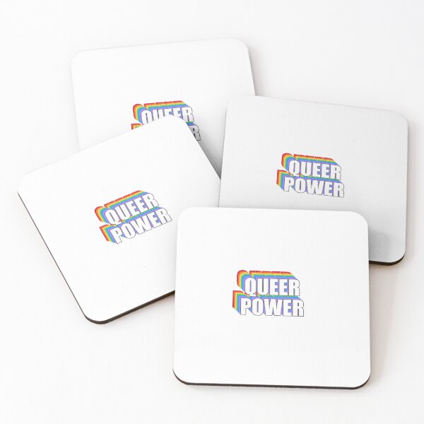 Item preview, QUEER POWER - PRIDE RAINBOW designed and sold by Inspirationmotivation.