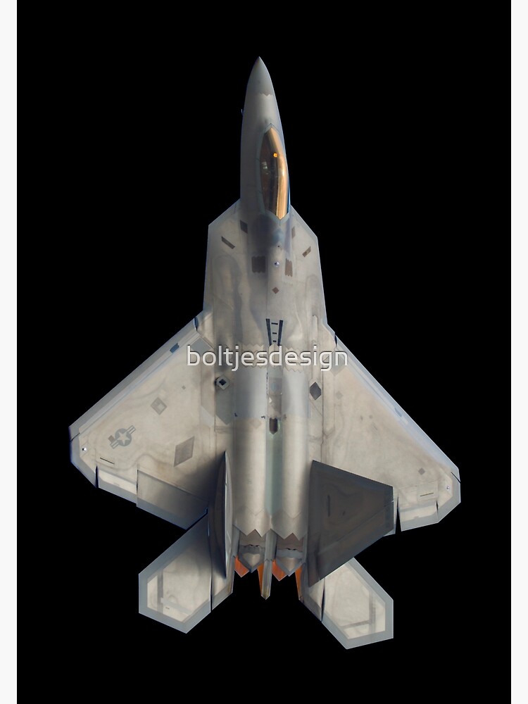 F22 Raptor Black Canvas sold by DavScott SKU 41152525 65 OFF Printerval