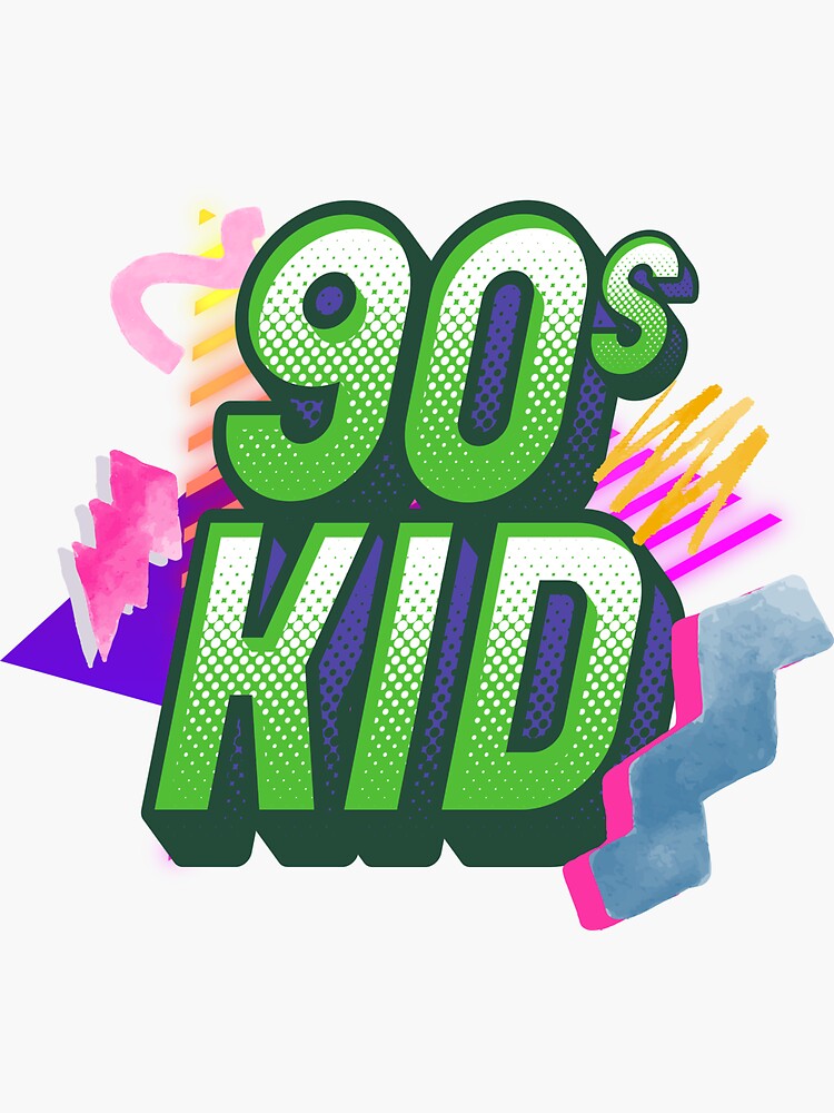 90s Stickers, 90s Tumbler, 90s Birthday, 90s Nostalgia, Retro Stickers,  Gifts for Millennials, Party Decor, 90s Gifts, 90s Baby, 90s Toys 