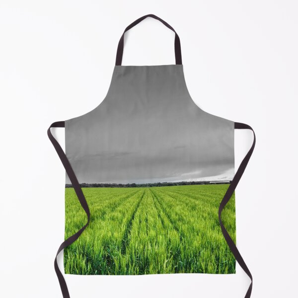 Item preview, Green Countryside Rice Field and Grey Skies - Photography designed and sold by Tjokko-chan.