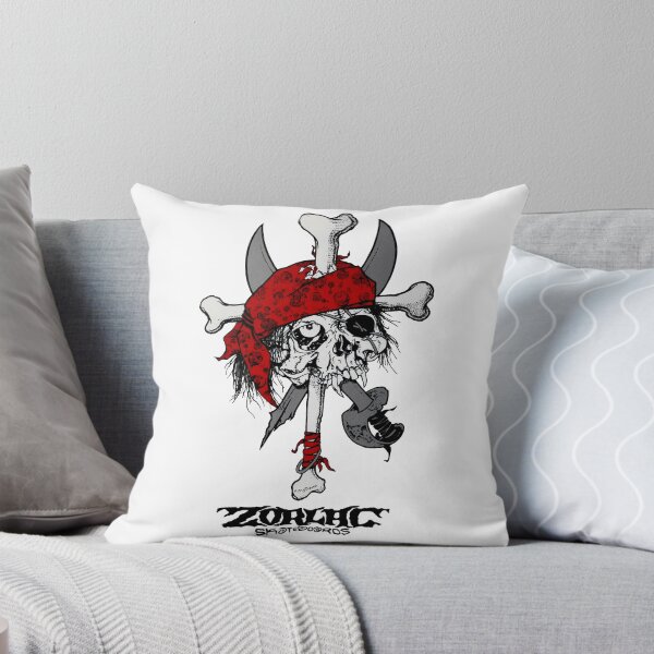 Item preview, Pushead Zorlac Pirate Skull Alt 2 designed and sold by Pus Fan.