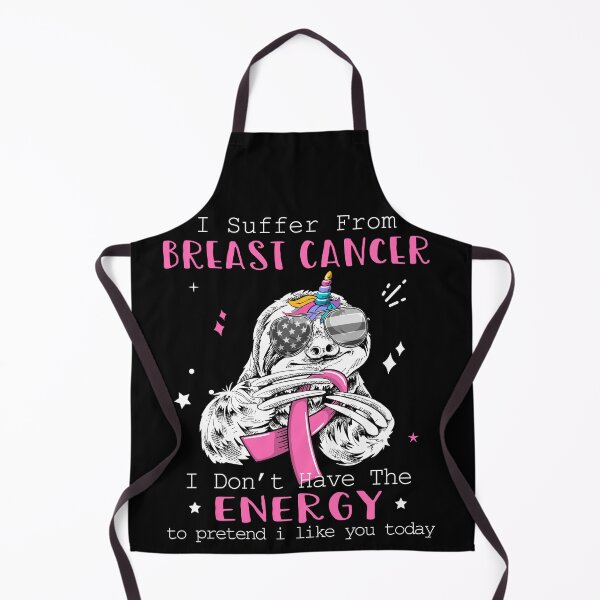 Item preview, Funny Sloth I Suffer From Breast Cancer designed and sold by Kohend.
