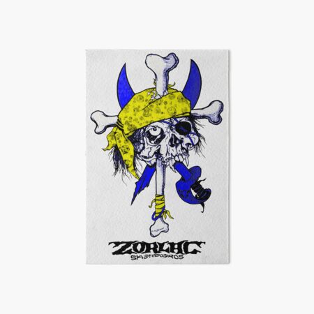 Pushead Zorlac Pirate Skull Alt 3