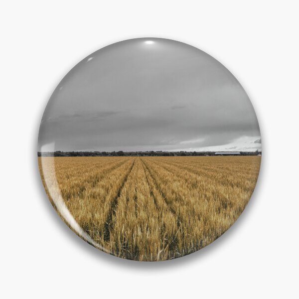 Item preview, Orange Countryside Rice Field and Grey Skies - Photography designed and sold by Tjokko-chan.
