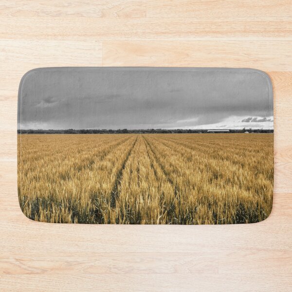 Item preview, Orange Countryside Rice Field and Grey Skies - Photography designed and sold by Tjokko-chan.