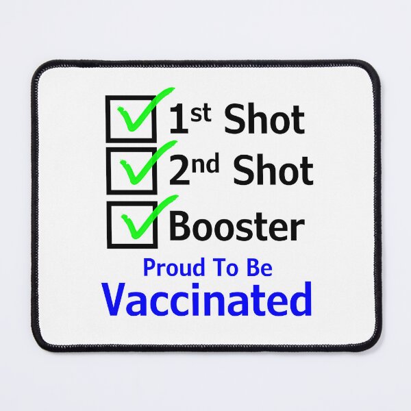 Item preview, Proud To Be Vaccinated (Shot Version) designed and sold by Quirkball.