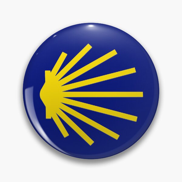 Item preview, Camino de Santiago Symbol Large Yellow Scallop Shell (sun ray like) designed and sold by Brasilia.