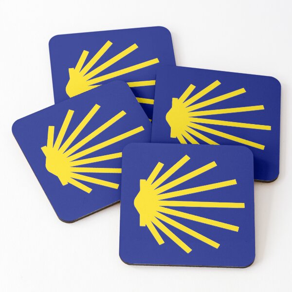 Item preview, Camino de Santiago Symbol Large Yellow Scallop Shell (sun ray like) designed and sold by Brasilia.