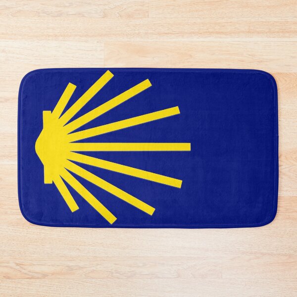 Item preview, Camino de Santiago Symbol Large Yellow Scallop Shell (sun ray like) designed and sold by Brasilia.