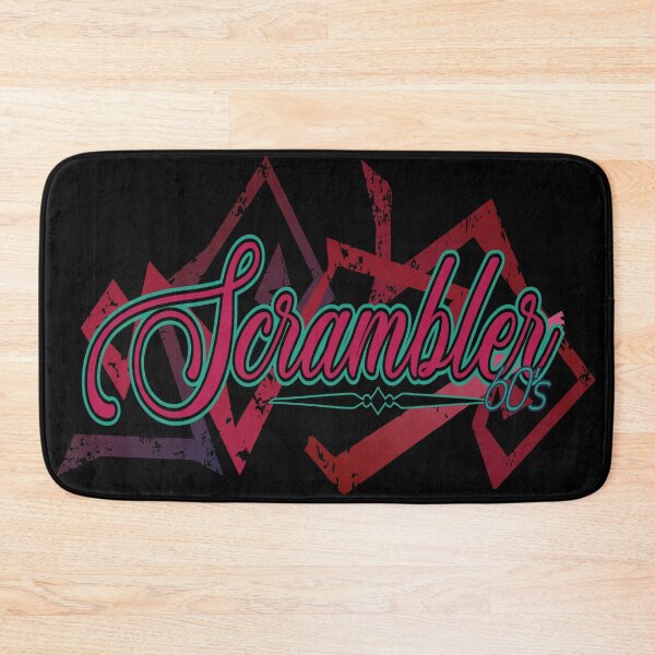 Item preview, scrambler motorcycle 60' designed and sold by Brainsandstorm.