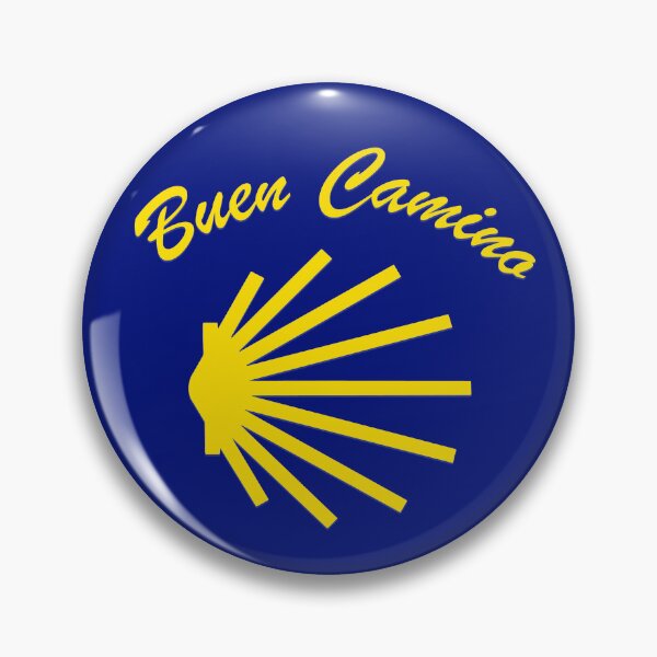 Item preview, Buen Camino. Camino de Santiago Symbol Large Yellow Scallop Shell (sun ray like) designed and sold by Brasilia.