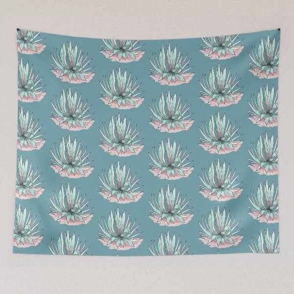 Item preview, Agave vintage Scientific illustration postcard designed and sold by clorofila.