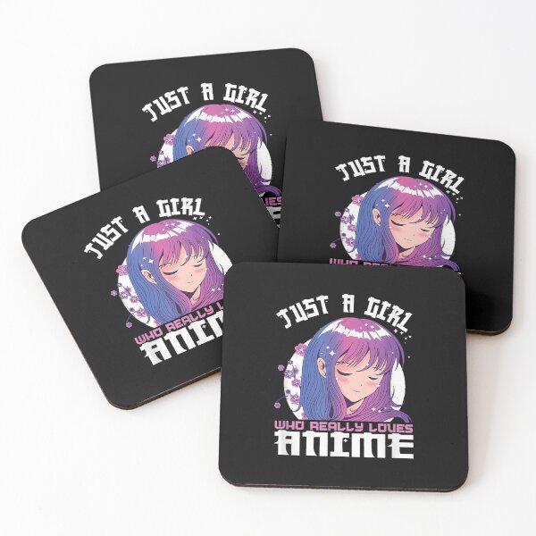 Item preview, Anime Gifts for n Girls Just A Girl Who Loves Anime designed and sold by RichardMarkham.