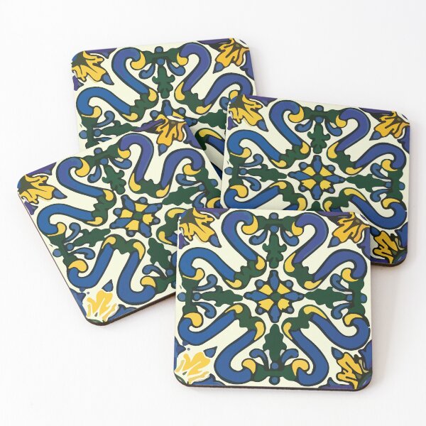Item preview, Retro mexican talavera tile classic wall interior design designed and sold by T-Mex.