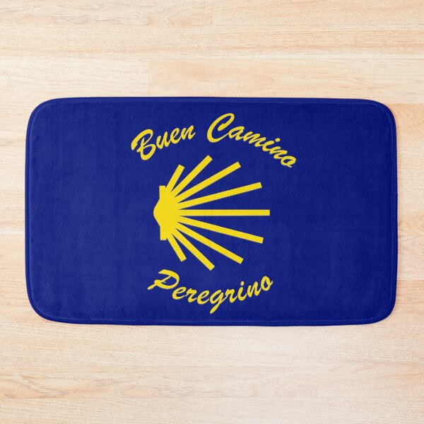 Item preview, Buen Camino Peregrino. Camino de Santiago Symbol Large Yellow Scallop Shell (sun ray like) designed and sold by Brasilia.