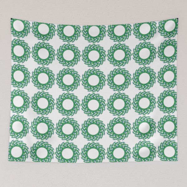 Item preview, Blue and Green Mandala, Abstract Art designed and sold by Meo Design.