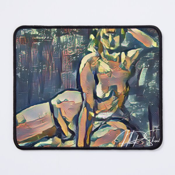 Item preview, HP Skull | Abstract Figure Cityscape Overlay designed and sold by The Bubble 1307.