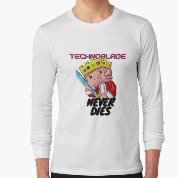 technoblade merch technoblade never dies shirt - Kingteeshop