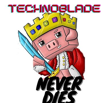 Pixilart - technoblade never dies by pokejan