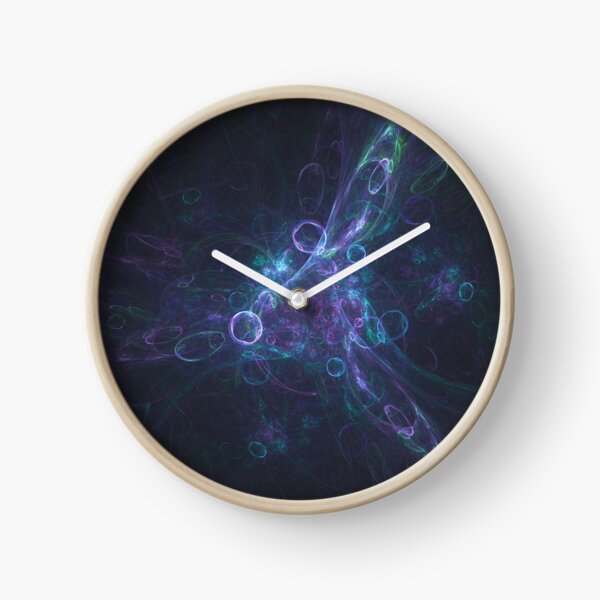 Just Keep Swimming | Fractal Art Clock
