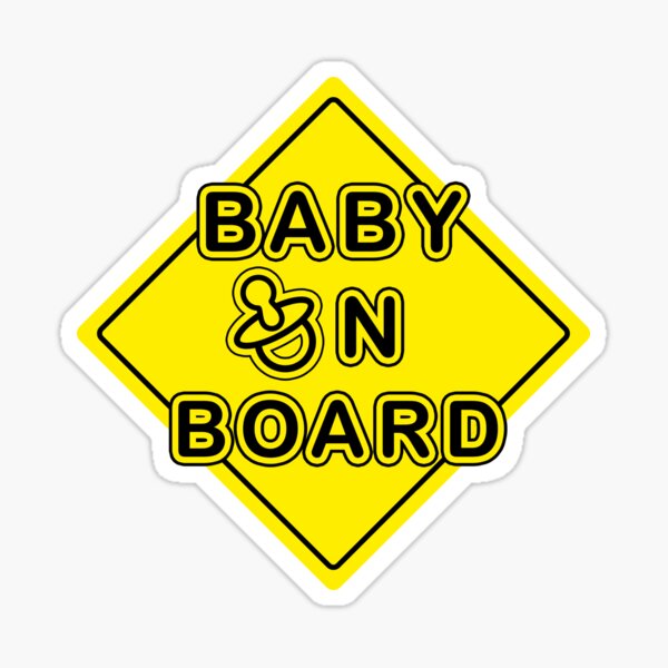 Baby on Board Sign  CXC Toys & Baby Stores