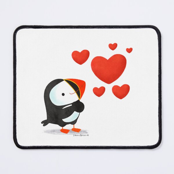 Item preview, Puffin in Love designed and sold by julianamotzko.