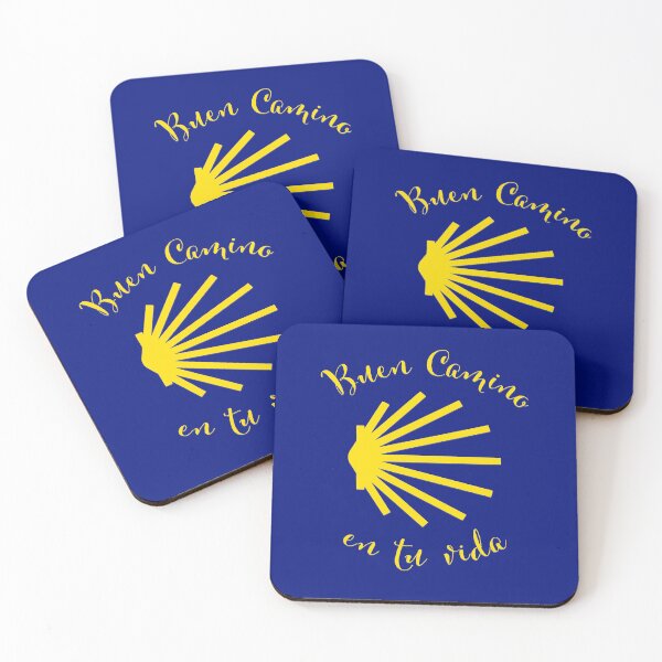 Item preview, Buen Camino en tu vida. Camino de Santiago Symbol Large Yellow Scallop Shell (sun ray like) designed and sold by Brasilia.