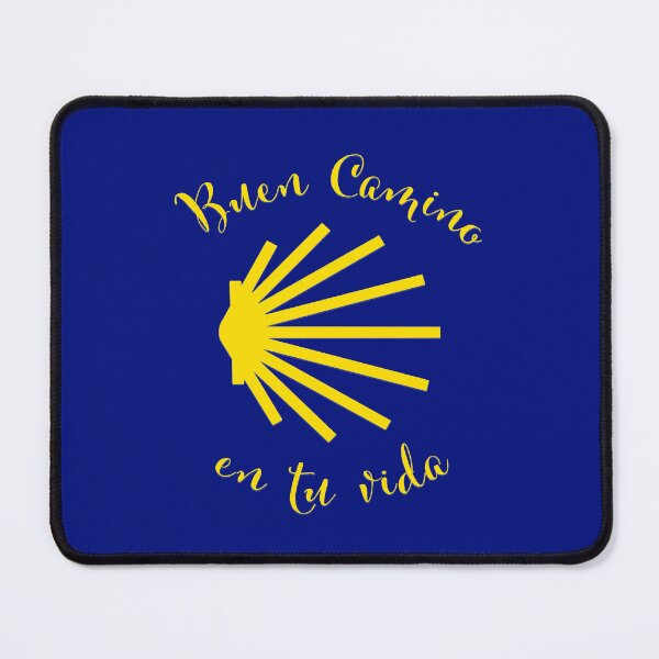 Item preview, Buen Camino en tu vida. Camino de Santiago Symbol Large Yellow Scallop Shell (sun ray like) designed and sold by Brasilia.