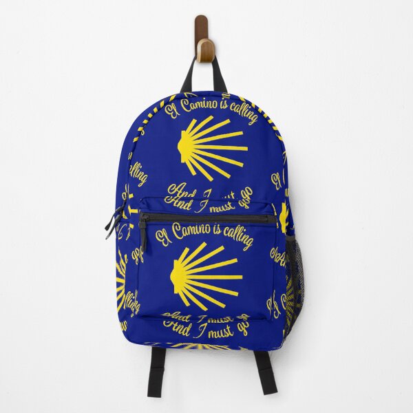 Item preview, El Camino is calling and I must go. Camino de Santiago Yellow Scallop Shell designed and sold by Brasilia.