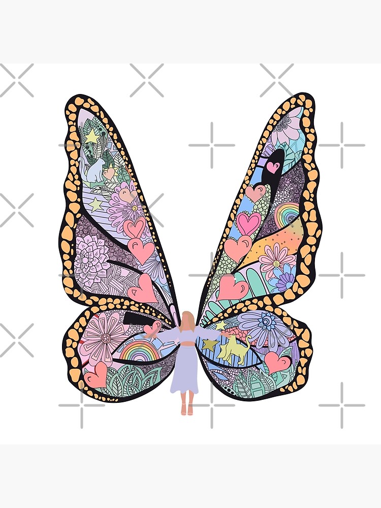 "Taylor Swift Me! Butterfly Mural" Poster for Sale by jordynrubino
