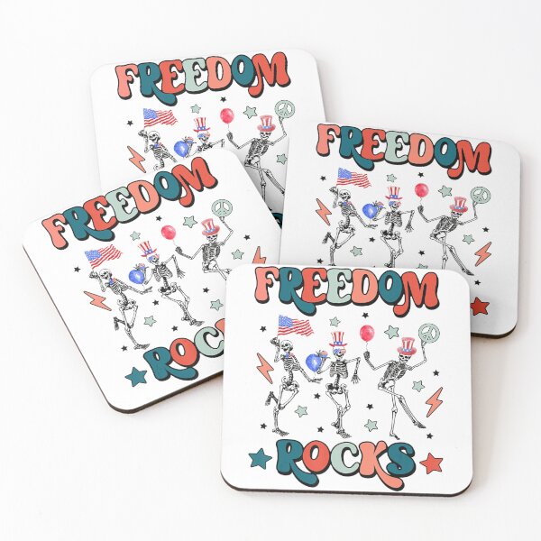 Artikelvorschau, 4. Juli Freedom Skeletons Ästhetischer patriotischer Amerikaner entworfen und verkauft von mazzmurph.