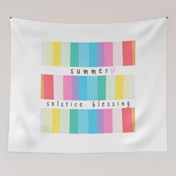 Item preview, summer solstice blessing designed and sold by atelierflaneur.