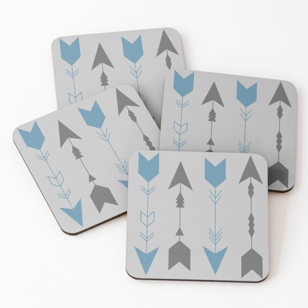 Item preview, Arrows - Blue & Grey designed and sold by TheeForestFox Shop.