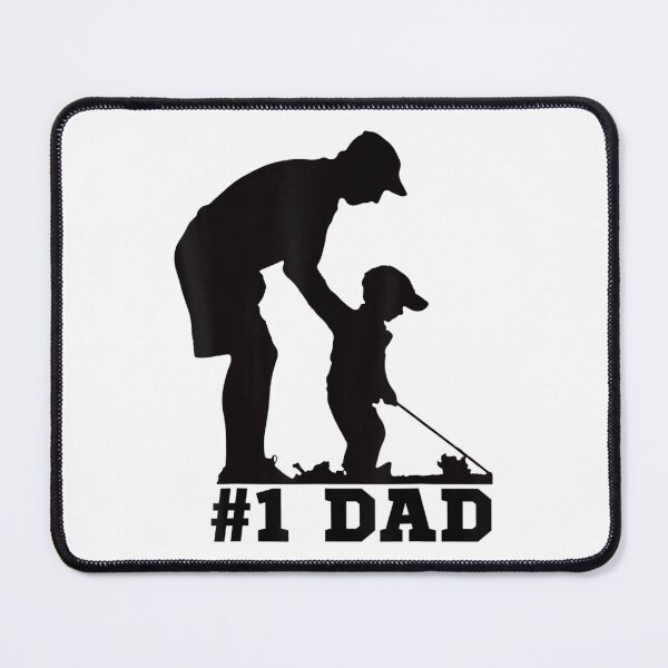 Item preview, #1 Dad Golfing Golf Fathers Day Father Son designed and sold by mazzmurph.