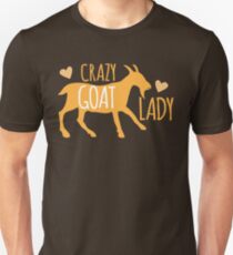 Crazy GOAT lady Unisex T-Shirt