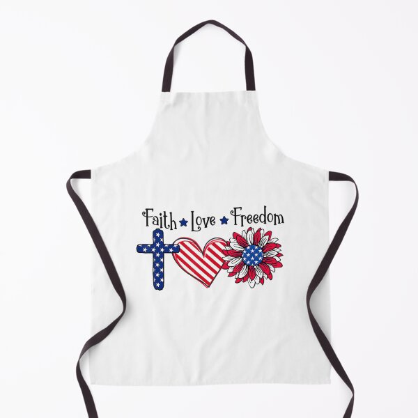 Item preview, 4Th Of July Faith Love Freedom Patriotics Usa Flag Sunflower designed and sold by mazzmurph.