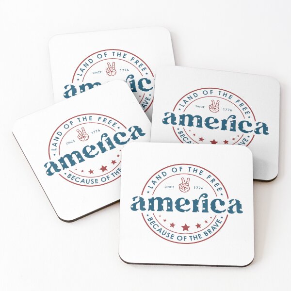 Item preview, 4Th Of July Land Of The Free Because Of The Brave America designed and sold by mazzmurph.